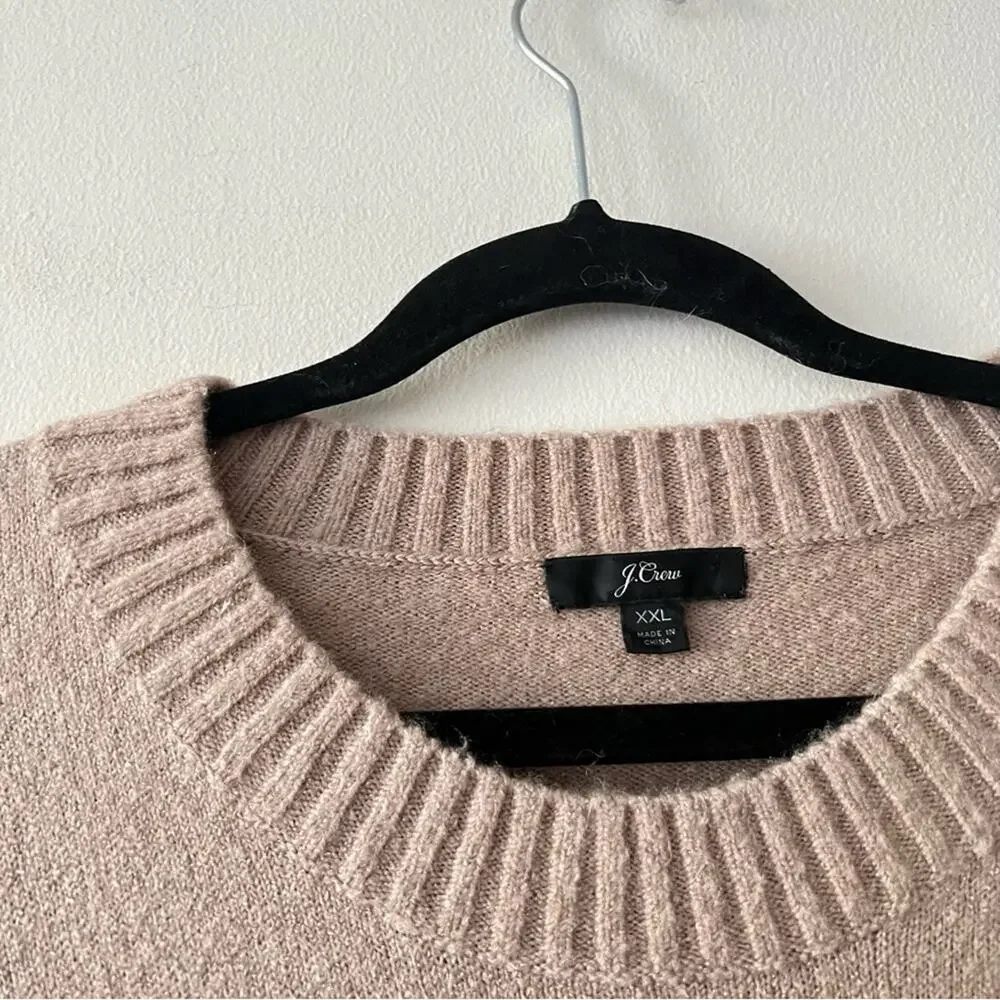 J. Crew Geometric Fair Isle Crewneck Sweater